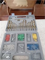 Interior anchor and drill bit set