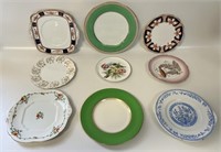 FABULOUS LARGE LOT OF VIBRANT ENGLISH PLATES