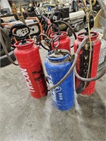 4 CONCRETE SPRAYER CANS