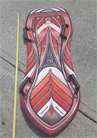 Snow Sled Sno Strorm Ice Spider RED 50"