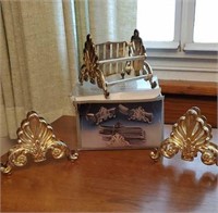 Silver  plated Buffet caddies