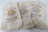 (5) Tiger Seed Bags