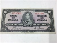 1937 $10 Can