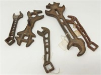 Lot of 5 Wrenches: VanBrunt & more