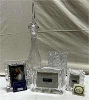 Beautiful Crystal Decanter, Vase, Marquis