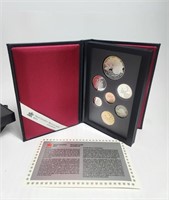 1996 Silver $1 Canada Proof Set McIntosh Apple