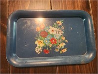 14x9 metal floral tray