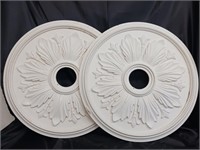 DECORATIVE CEILING MEDALLIONS  / 2 - LARGE