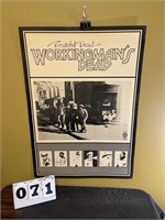 Grateful Dead Workingman's Dead Poster