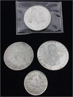 Silver german mark coins