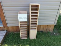 Tall Narrow Shelf Display Unit