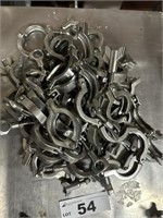 39 Stainless Steel 1.5" Triclover Pipe Clamps