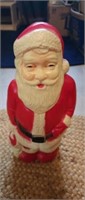 Blow mold Santa  13 x 6"