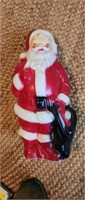 Santa blow mold  13 x 6"