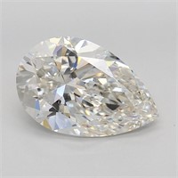 Igi Certified Pear Cut 8.00ct Vs1 Lab Diamond