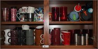 SELECTION OF STARBUCK MUGS AND MORE