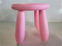 Pink Stool 11.5in X 12in