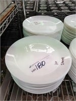 60 White Porcelain 260mm Dinner Plates