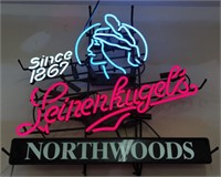 Leinenkugels "Northwoods" Neon Beer Sign (48"×36")
