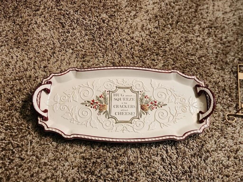 Serving Platter with Stand