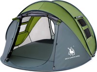 4 Person Easy Pop Up Tent-Automatic Setup