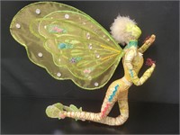 Large Artistian Fairy Sculpture, Mix Media