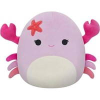 $29  Squishmallows 8 Cailey Crab, Soft Pink