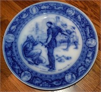 Wedgwood China Extorting Silver from Isaac the Jew
