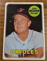 1969 Topps #516 Earl Weaver MLB-Really Cool