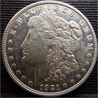 1921-S Morgan Silver Dollar - Coin