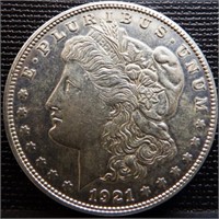 1921-S Morgan Silver Dollar - Coin