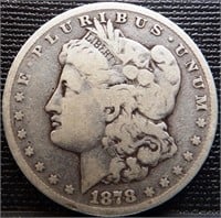 1878-S Morgan Silver Dollar - Coin