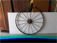Old steel wheel