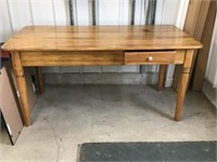 Solid Wood Table 60x31x30