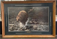 "The First Season Bear" LE Painting - Framed