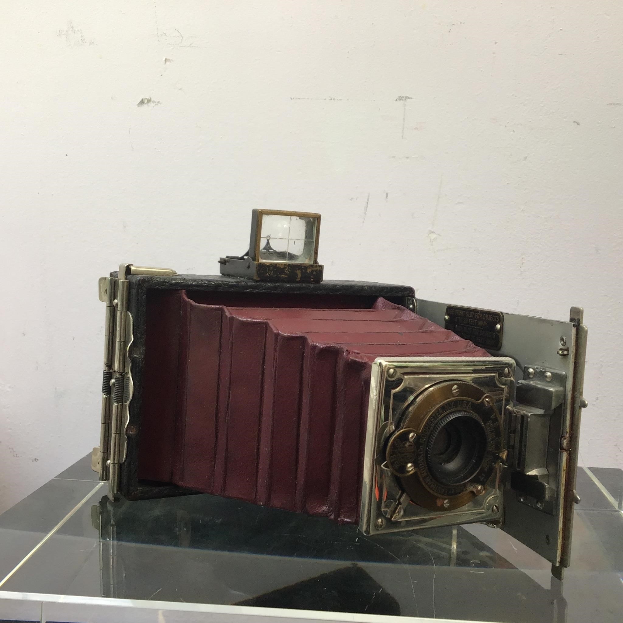 ANTIQUE EASTMAN KODAK FOLDING CAMERA