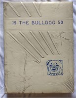 1950 Crockett Texas Bulldogs High Annual