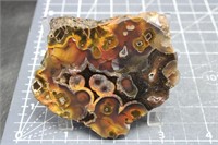 Polished Moroccan agate, 5.0 oz