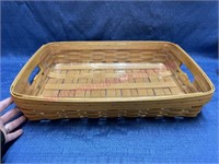 1995 Longaberger large serving tray