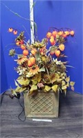 Lighted Fall Decoration