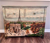 Awesome Haverty's Painted Occasional Chest