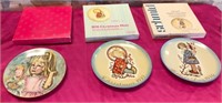 11 - LOT OF 3 COLLECTIBLE PLATES (S285)