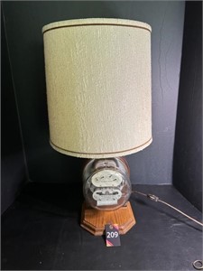 Duncan Electric Meter Lamp 12" Dia x 23"H