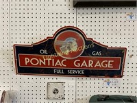 PONTIAC GARAGE REPRODUCTION METAL SIGN