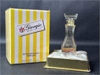 Vintage Giorgio Empty Perfume Bottle in Box