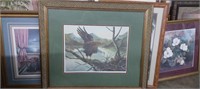 The Eagles Nest by Haynes Framed Print