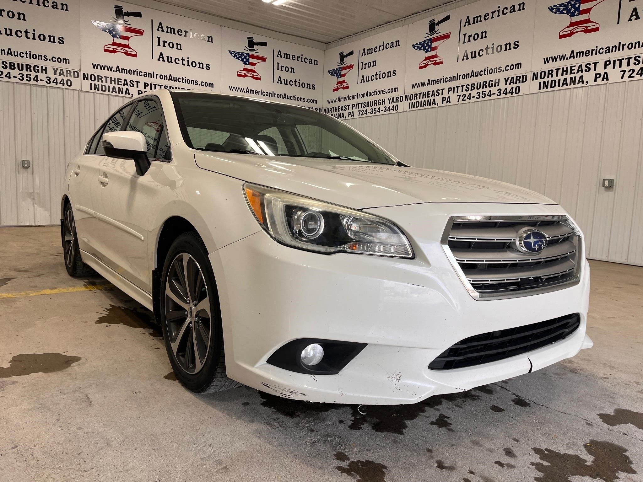 2015 Subaru Legacy Limited Sedan-Titled-NO RESERVE