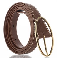 Loro Piana Brown Leather Long Belt