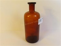 Whitall Tatum Co Amber Medicine Bottle - 7.5" T
