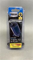 Reese 7-Way to 4-Flat Adapter (New)